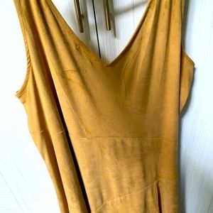 Lane Bryant ultra-suede sheath dress